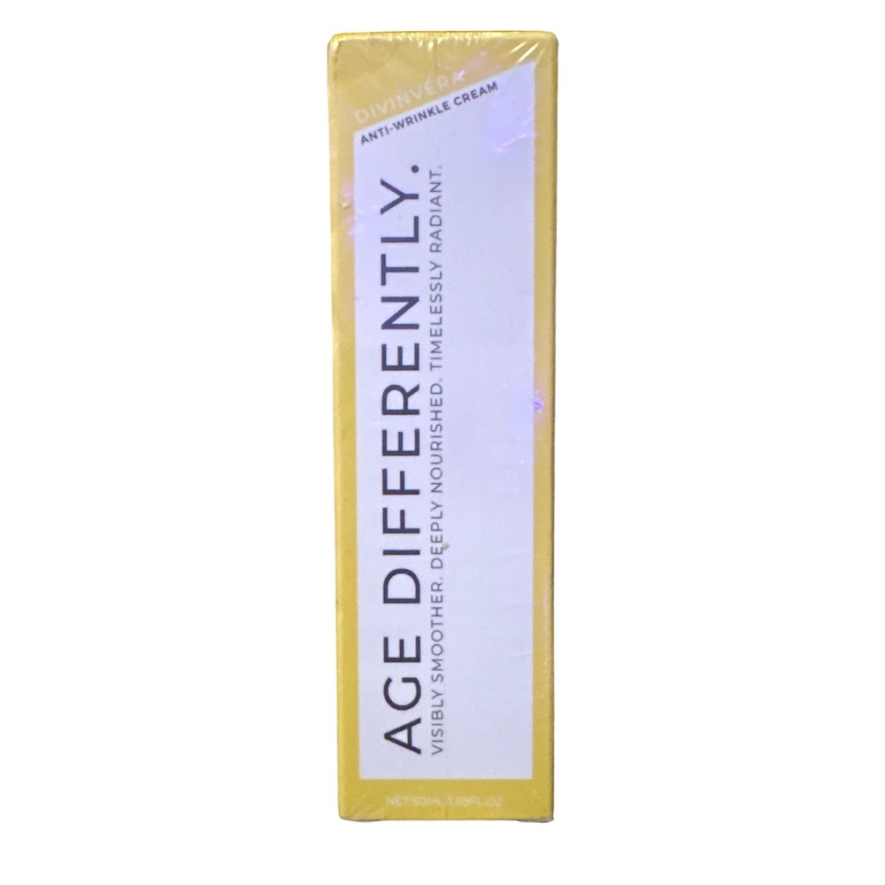 NEW Divinvera Age Differently Anti-Wrinkle Cream Retinol Hyaluronic Acid 50ml